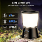 Blukar Camping Lights Rechargeable, 2000L Camping Lantern Lamp Essentials