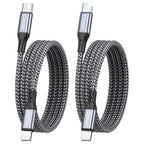 RAVIAD Short USB C Lightning Cable 30CM MFi Certified iPhone Charger USB C