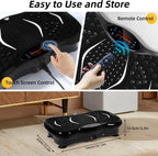 EVOLAND Vibration Plate Exercise Machine, Fitness Vibration Trainer