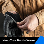 toolant 100% Waterproof Winter Work Gloves, Thermal Insulation with Grip