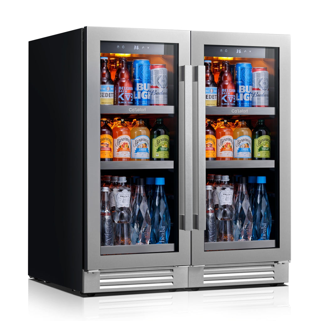 Ca'Lefort 48 Inch Wine & Beverage Refrigerator, 200 Can and 46 Bottle