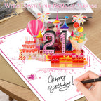 16th Birthday Card for Girl Boy Son Daughter, Big Pop Up 16th Birthday Cards for Grandson Granddaughter, Back In 2010 Funny 16 Year Old Birthday Decorations