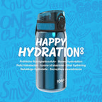 ION8 Lightweight Steel Kids Water Bottle, 400ml/13oz, Blue