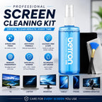 Betron Screen Cleaner Spray Kit with Cloth for TV, Laptop, Monitor, 500ml