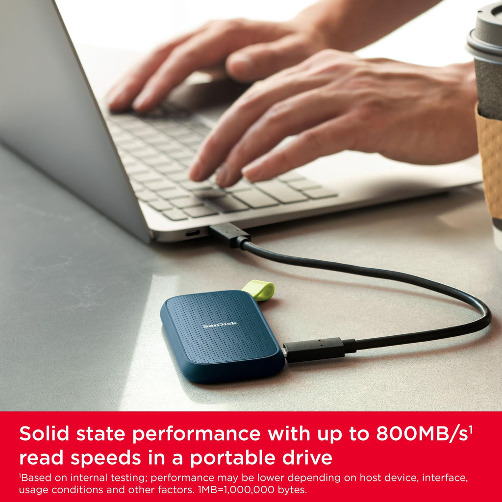 SanDisk Extreme Portable SSD 1TB - Up to 1050MB/s Read Speeds (Older Model)