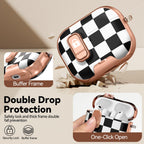 for AirPods Pro 2nd/1st Case (2023-2019)-Purple Bell Flower