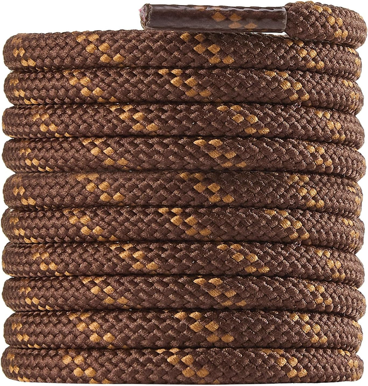 CCSOFTIME Round Work Boot Laces - Heavy Duty, Thick Replacement Laces for Men, Women, Adults - Walking, Hiking, Steel Toe, Safety, Hunting Boots