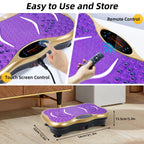 EVOLAND Vibration Plate Exercise Machine, Fitness Vibration Trainer