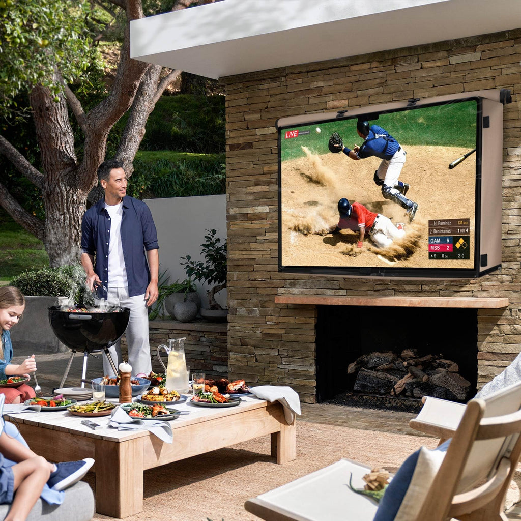 ULTCOVER Waterproof Outdoor TV Cover 55-59 inch, Black