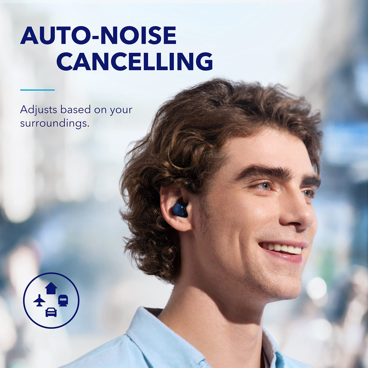 Soundcore by Anker Space A40 Adaptive Active Noise Cancelling Earbuds