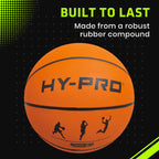 Hy-Pro Basketball Size 5 - Basketball Ball with Durable Rubber Compound