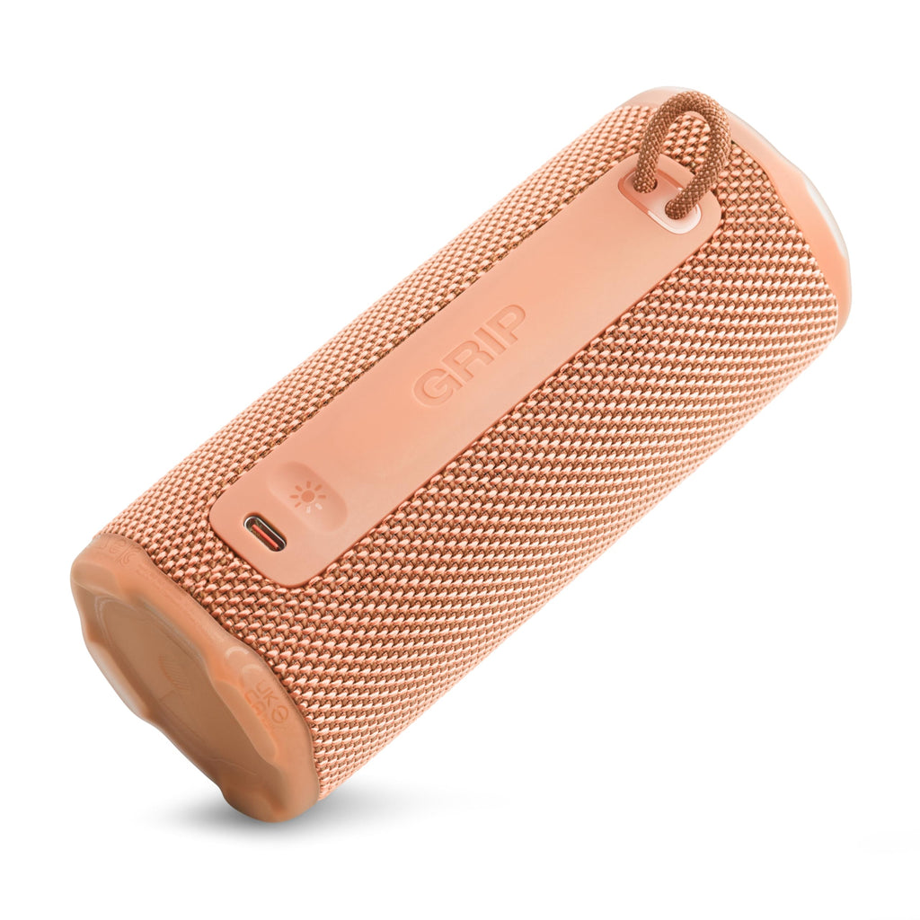 JBL Grip Portable Bluetooth Speaker, Waterproof, Ambient Light - Red