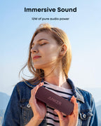 Anker soundcore 2 Portable Bluetooth Speaker, 24-Hour Playtime, IPX7