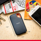 SanDisk Extreme Portable SSD 1TB - Up to 1050MB/s Read Speeds (Older Model)