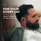 Raycon Everyday Bluetooth Wireless Earbuds with Microphone - Active Noise Cancelling, Sweat & Water-Resistant Earphones, Ear Buds Wireless Bluetooth (Mint)