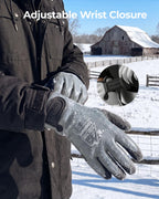 toolant 100% Waterproof Winter Work Gloves, Thermal Insulation with Grip