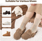Niorasen Women's Thermal Socks, 3 Pairs Full Cushioned, Cosy Gift Winter