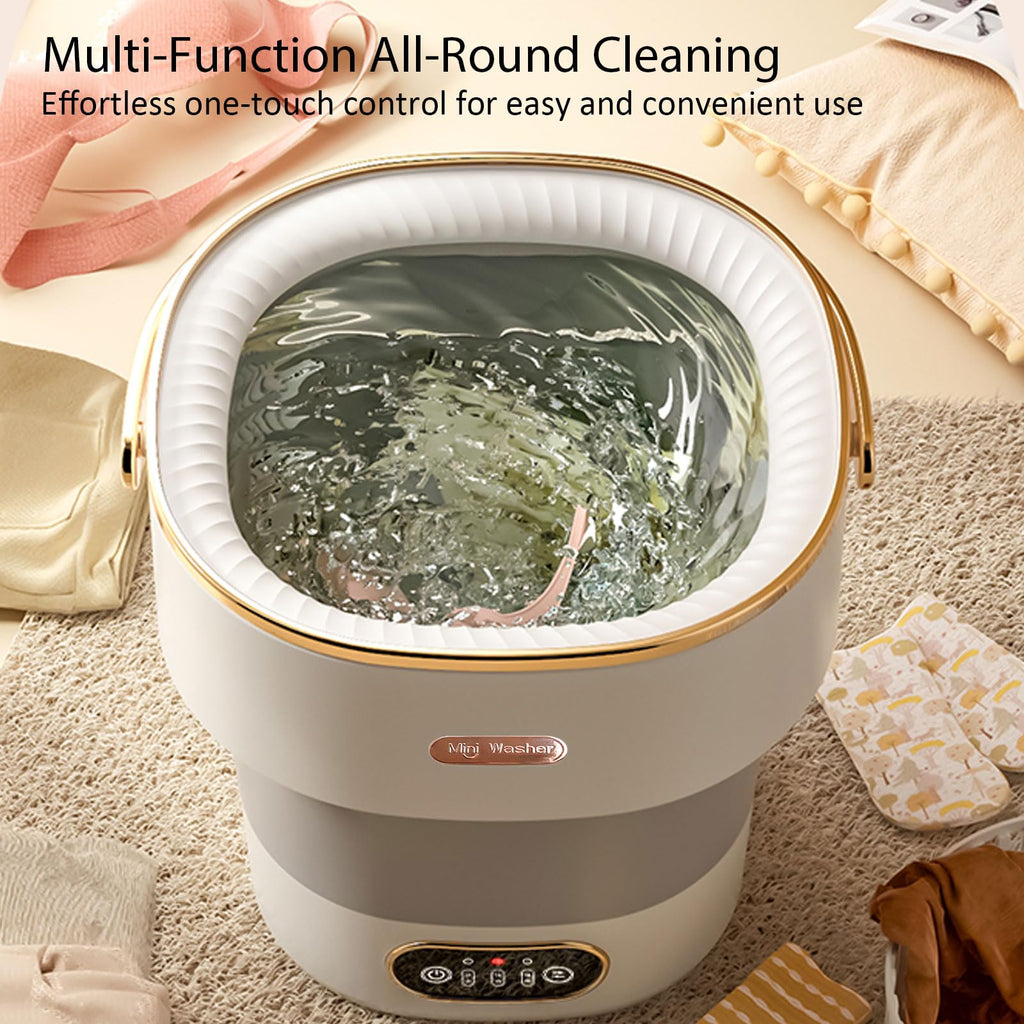 Portable Foldable Washing Machine -20l Mini Washer For Deep Cleaning