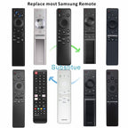 SolarCell Replacement for Samsung TV Remote 2026-2019, Solar Powered, Fast Self-Charging Samsung Smart TV Remote Control, USB-C Rechargeable, Universal, Voice Search, Bluetooth, 2-Year Warranty