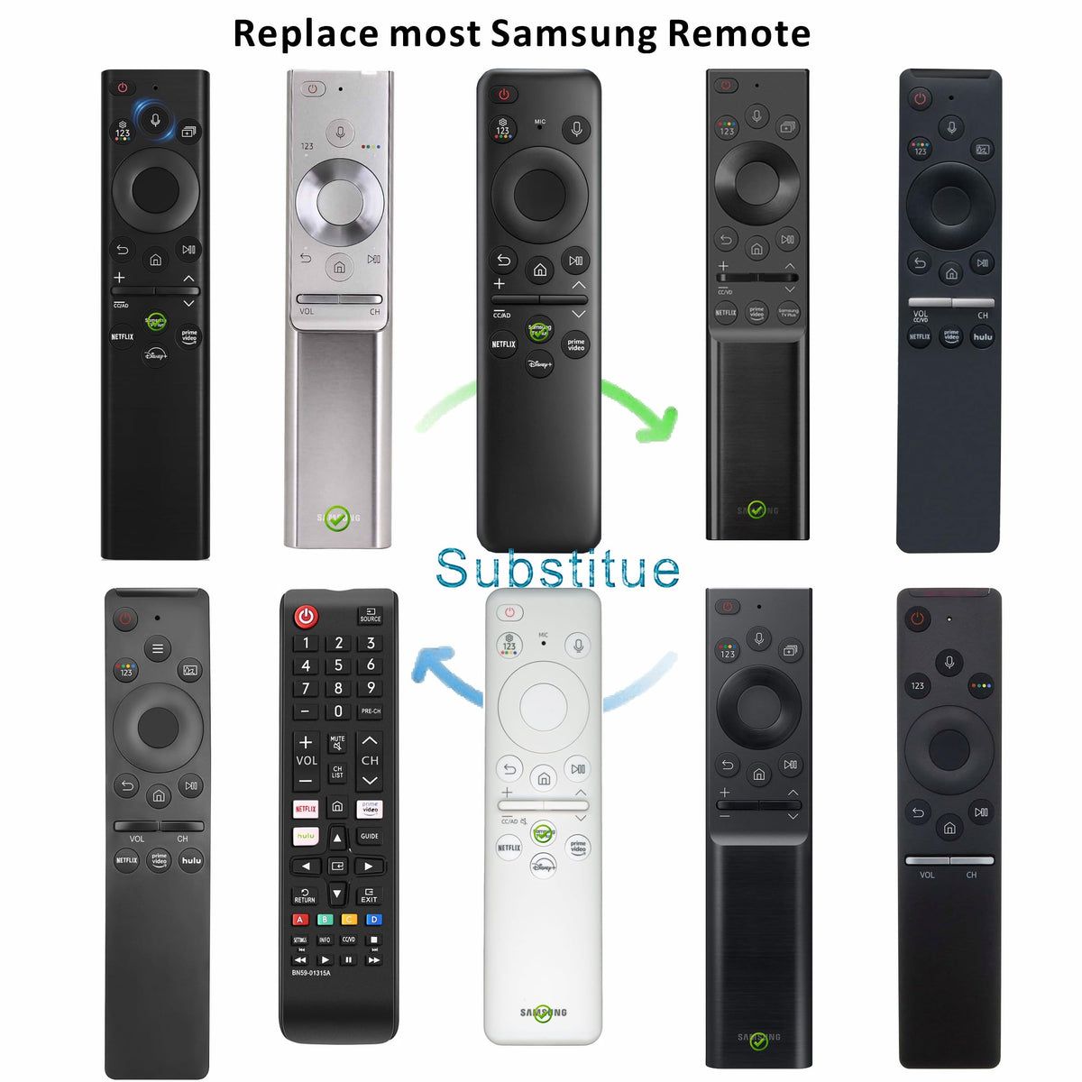 Replacement Remote for Fire TV, Amazon, Toshiba, Insignia Fire TV Remote