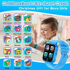 Kids Smart Watches Girls Age 5-12, 26 Games High-Resolution Touchscreen Kids Watch with Video Camera Music Player Pedometer Flashlight 12/24 hr Educational Toys Birthday Gifts for Girls Ages 6 7 8