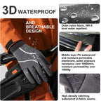Origem Thermal Winter Gloves for Men Women, Water Resistant Cycling Gloves