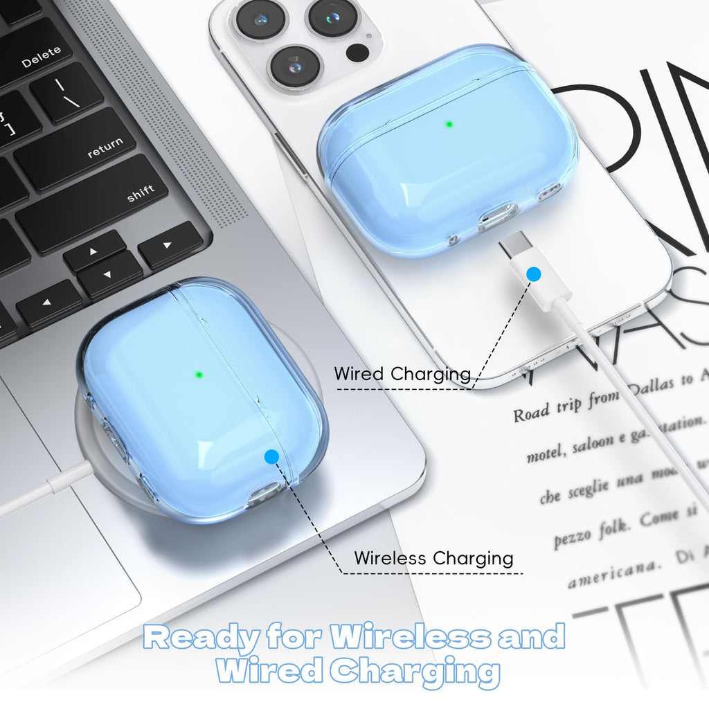 for AirPods 4 Case & AirPods 5 Case with Cleaner Kit,Clear Cover
