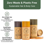 Battle Green Natural Dry Shampoo Powder 55g Tube (Mint and Tea Tree)