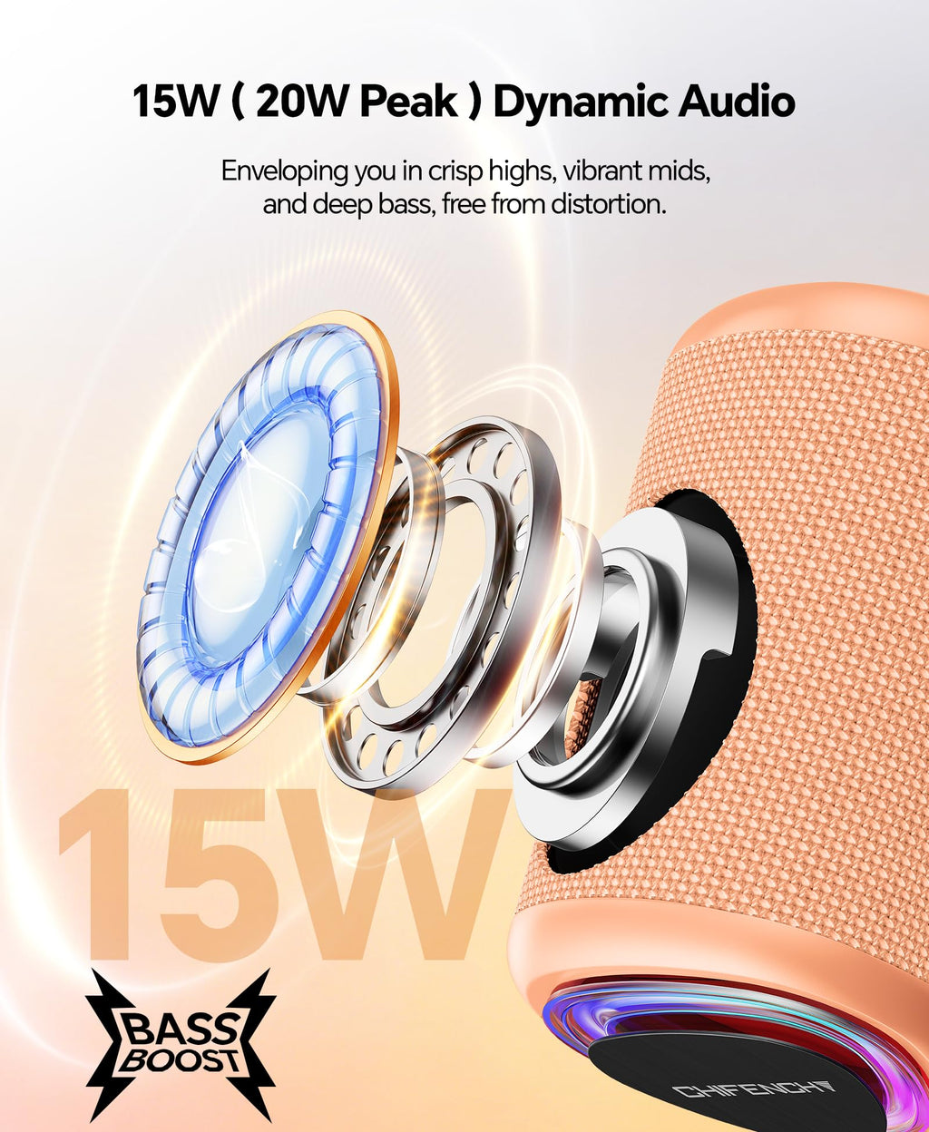 Portable Bluetooth Speaker Gift Ideas: Outdoor Travel Essentials Waterproof