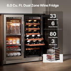 Ca'Lefort 48 Inch Wine & Beverage Refrigerator, 200 Can and 46 Bottle
