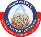 Cat's Best Wood Fibre Cat Litter, 4.3kg