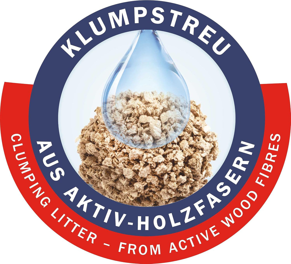Cat's Best Wood Fibre Cat Litter, 4.3kg