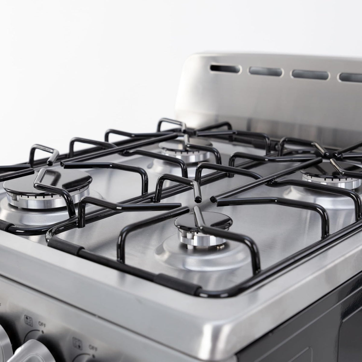 Avanti Compact Gas Range Oven, 4 Sealed Burners, 20-Inch, Stainless Steel