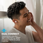 JLab Go Air Pop+ Earbuds, Dual Connect, EQ3 Sound, Black