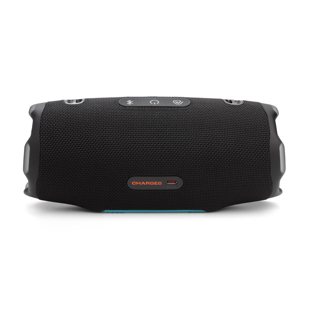 JBL Charge 6 - Portable Waterproof & DropProof Bluetooth Speaker (Black)