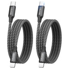 RAVIAD USB C to Lightning Cable Short 0.15M [MFi Certified] iPhone Charger