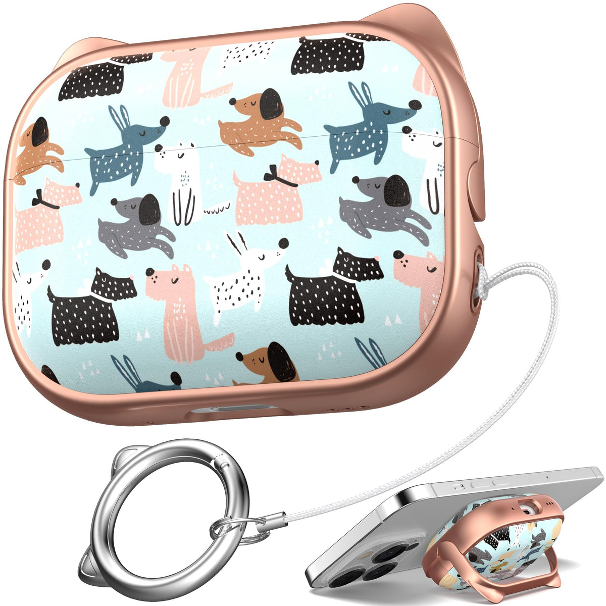 for AirPods 4 Case & AirPods 5 Case with Cleaner Kit,Clear Cover