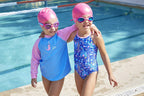 Zoggs Little Twist Kids Swimming goggles, UV Protection Swim Goggles, Adjustable Strap Children’s Goggles, Fog Free Tinted Swim Goggle Lenses, Zoggs Goggles Kids 0-6 years