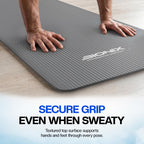 Bionix Yoga Mat For Women Men, Thick Pilates Exercise Mat, Home Gym Fitness