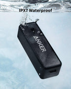 Anker soundcore 2 Portable Bluetooth Speaker, 24-Hour Playtime, IPX7