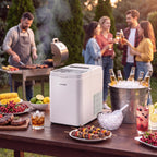 Comfee 33lbs Countertop Bullet Ice Maker, Self-Cleaning, with Ice Scoop