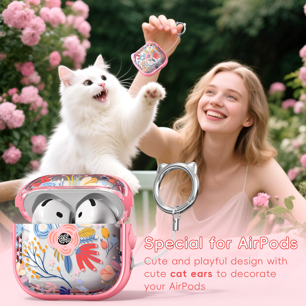 for AirPods 4 Case & AirPods 5 Case with Cleaner Kit,Clear Cover