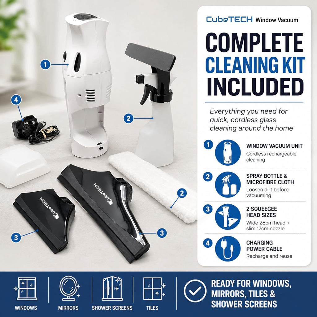 CubeTECH Window Vacuum Cleaner CTWV2