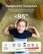 Belkin SoundForm Mini Kids Headphones, Wireless & Wired, 30H Playtime, Case