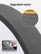 JUKMO Quick Release Tactical Belt, Military Work 1.5" Nylon Web Hiking Belt