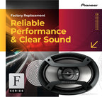 Pioneer F-Series TS-F1035R 4" 2-Way Coaxial Car Speakers 150W Max