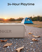 Anker soundcore 2 Portable Bluetooth Speaker, 24-Hour Playtime, IPX7