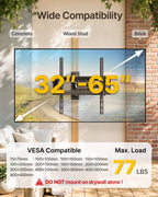 monTEK Full Motion Small TV Wall Mount for 13-43 Inch TVs up to 44 lb
