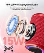 Portable Bluetooth Speaker Gift Ideas: Outdoor Travel Essentials Waterproof