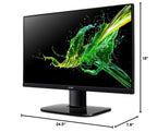 Acer 27in FHD 1920x1080 IPS 120Hz Gaming Monitor | Office KB272 G0bi